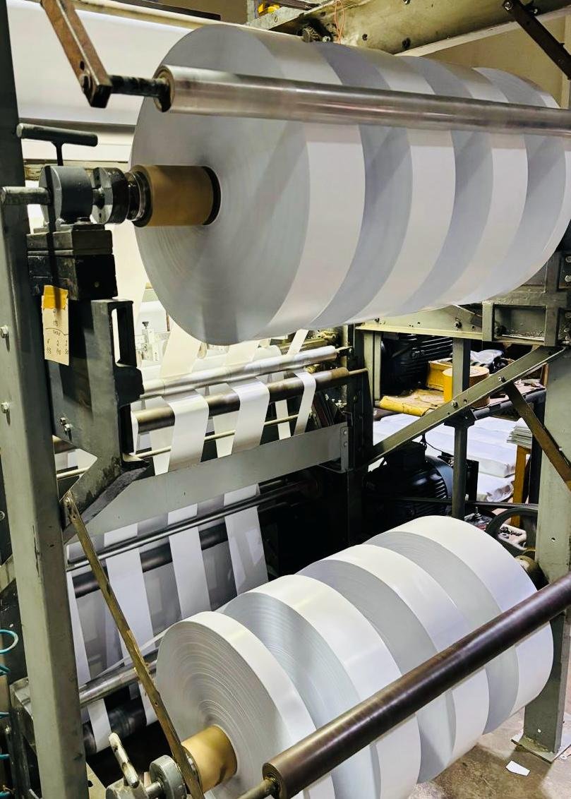 Fábrica de papel industrial